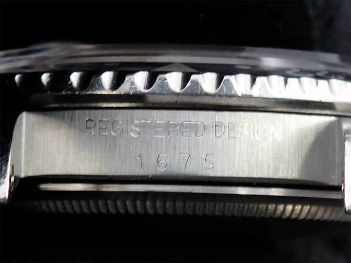 ロレックス GMTマスター Ref.1675 ステンレススチール ブラック文字盤 オイスターブレスレット