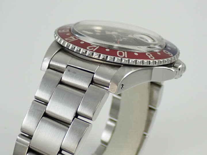 ロレックス GMTマスター Ref.1675 ステンレススチール ブラック文字盤 オイスターブレスレット