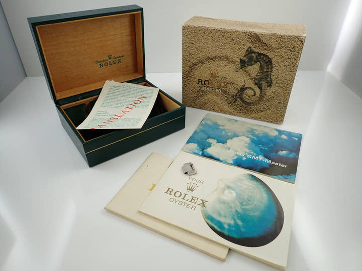 ロレックス GMTマスター Ref.1675 ステンレススチール ブラック文字盤 オイスターブレスレット