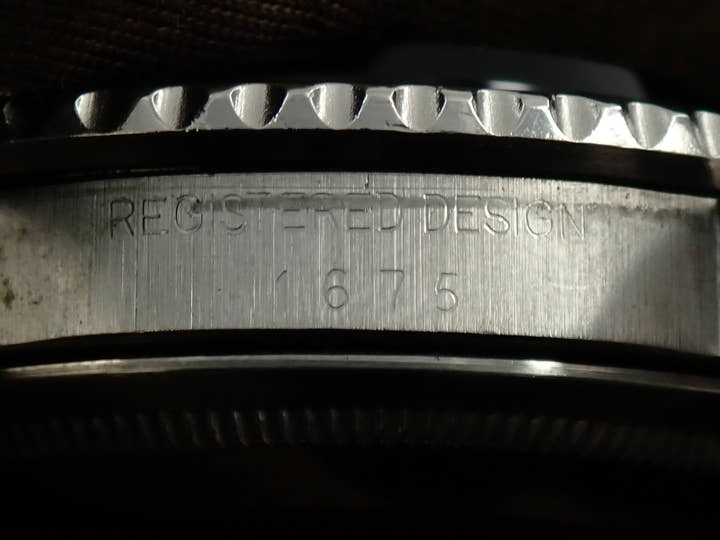 ロレックス GMTマスター Ref.1675 ステンレススチール ブラック文字盤 オイスターブレスレット