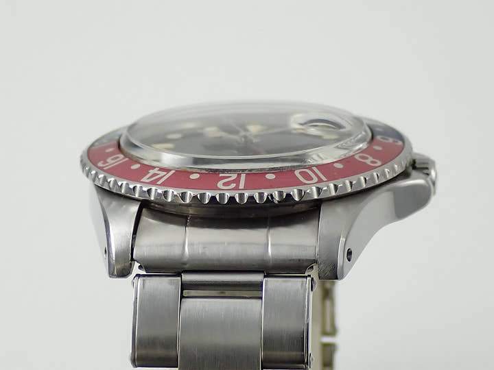 ロレックス GMTマスター Ref.1675 ステンレススチール ブラック文字盤 オイスターブレスレット