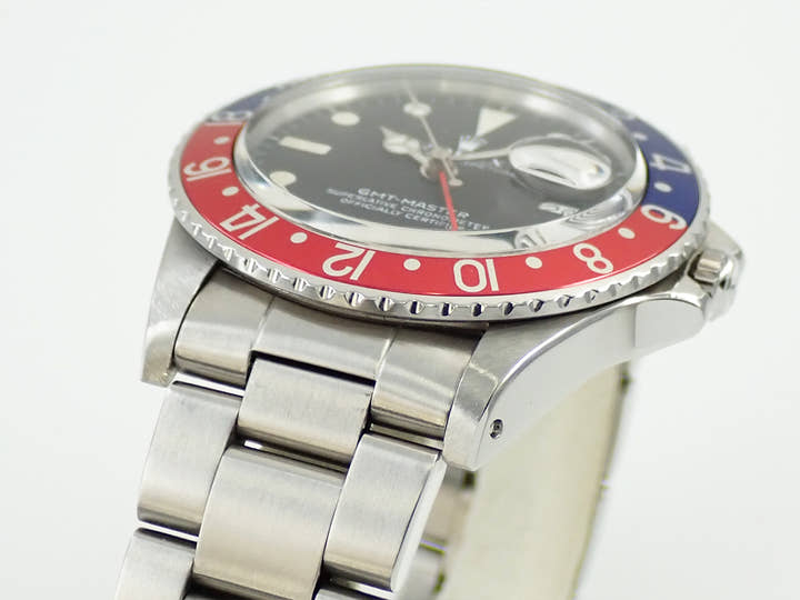 ロレックス GMTマスター Ref.16750 ステンレススチール ブラック文字盤 中古 8H8MPPX3