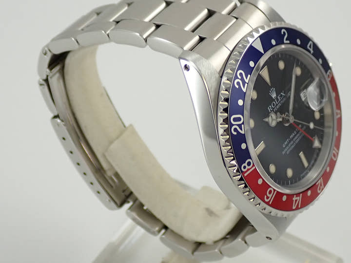 ロレックス GMTマスター Ref.16700 ステンレススチール ブラック文字盤 オイスターブレスレット