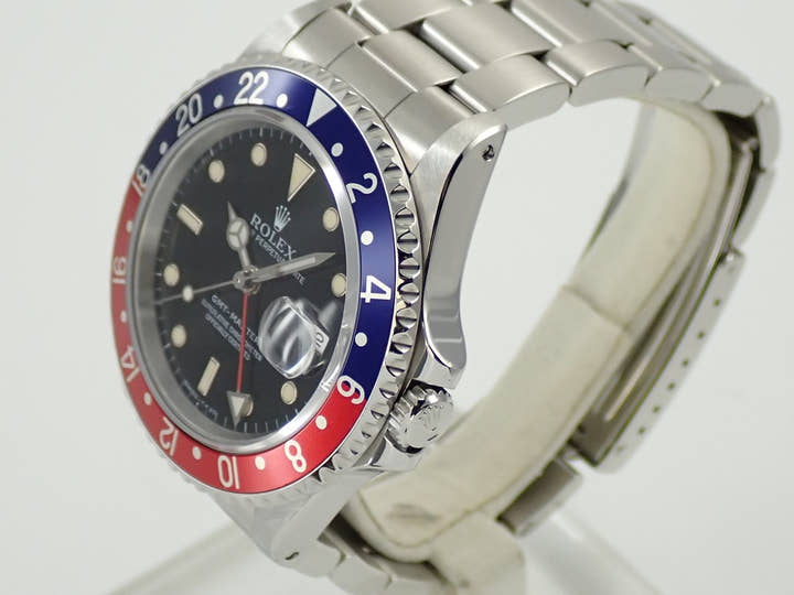 ロレックス GMTマスター Ref.16700 ステンレススチール ブラック文字盤 オイスターブレスレット