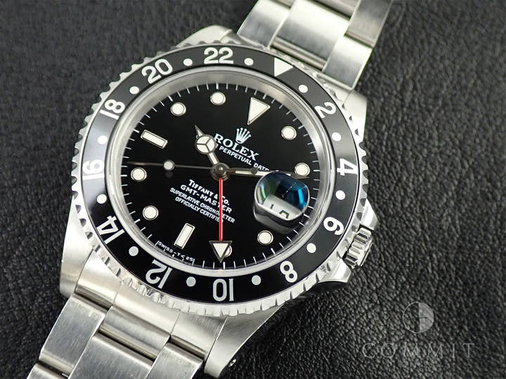 ロレックス GMTマスター Ref.16700 ステンレススチール ブラック文字盤 オイスターブレスレット 中古 9HT77789