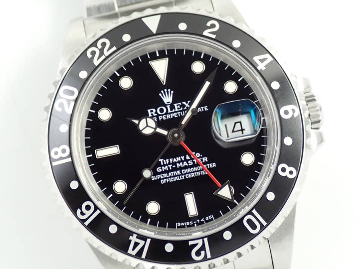 ロレックス GMTマスター Ref.16700 ステンレススチール ブラック文字盤 オイスターブレスレット 中古 9HT77789