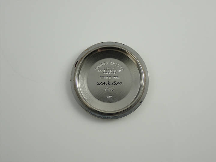 ロレックス GMTマスター Ref.1675 ステンレススチール ブラック文字盤 オイスターブレスレット