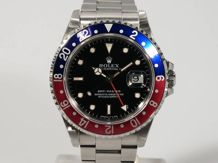 ロレックス GMTマスター Ref.16700 ステンレススチール ブラック文字盤 オイスターブレスレット