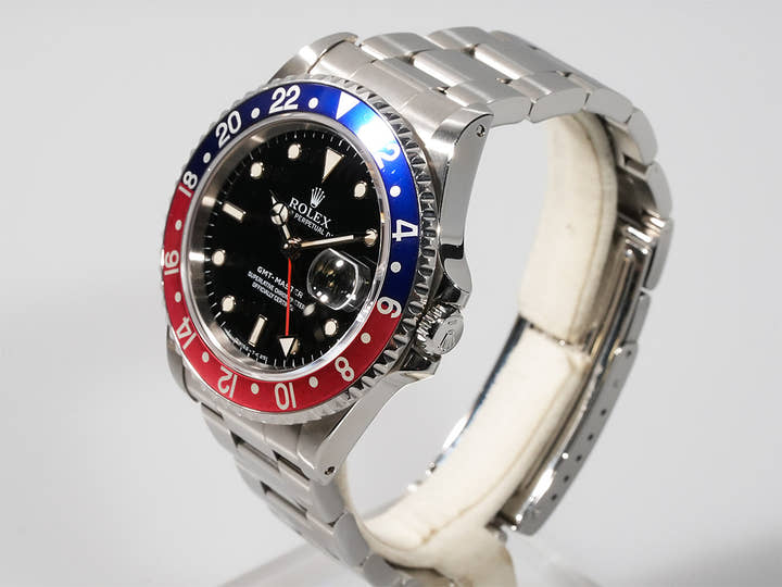ロレックス GMTマスター Ref.16700 ステンレススチール ブラック文字盤 オイスターブレスレット