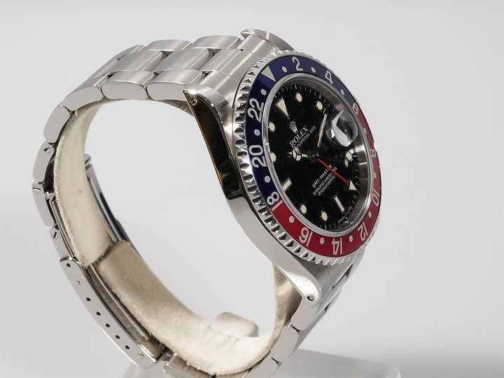 ロレックス GMTマスター Ref.16700 ステンレススチール ブラック文字盤 オイスターブレスレット