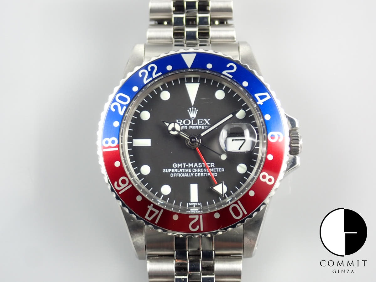 Rolex GMT-Master Ref. 1675 Stainless Steel Black Dial