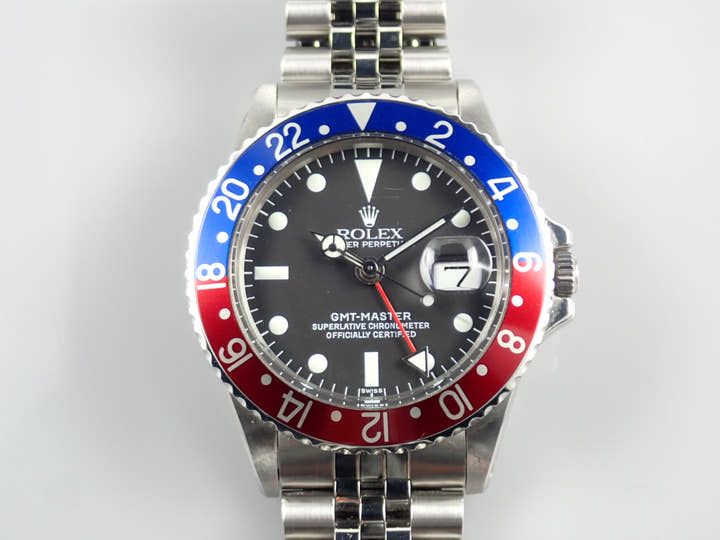 Rolex GMT-Master Ref. 1675 Stainless Steel Black Dial