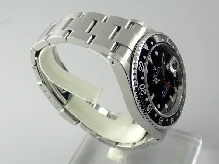 Rolex GMT-Master II Ref. 16710 Stainless Steel Black Dial Oyster Bracelet