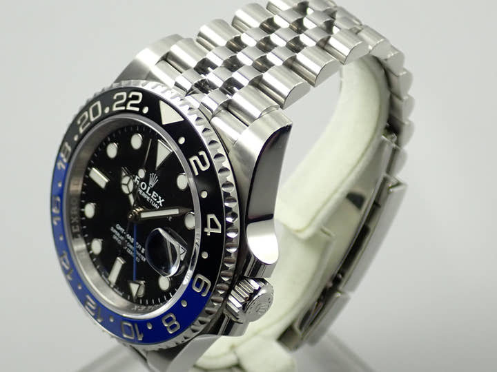 Rolex GMT-Master II Ref. 126710BLNR Stainless Steel Black Dial Oyster Bracelet