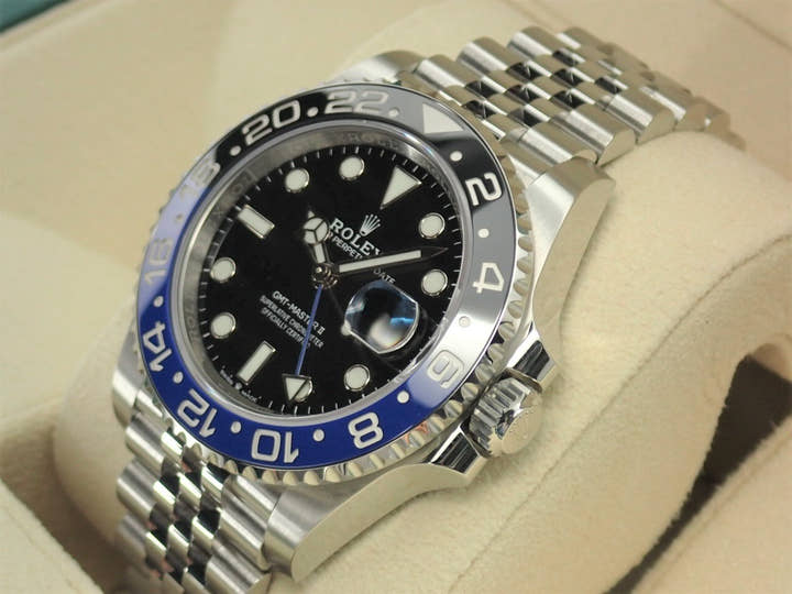 ロレックス GMTマスターII Ref.126710BLNR ブラック文字盤 未使用 gmt-master2-154 ジュビリーブレスレット