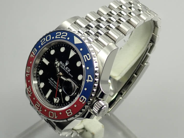 Rolex GMT-Master II Ref. 126710BLRO Stainless Steel Black Dial Oyster Bracelet