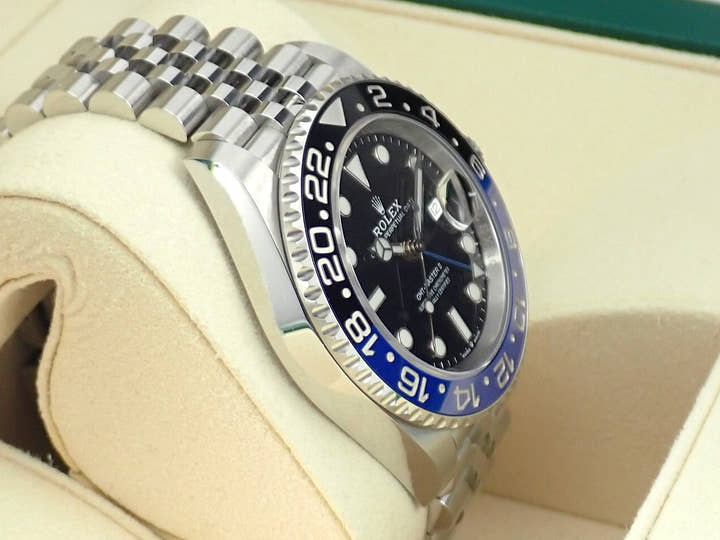 Rolex GMT-Master II Ref. 126710BLNR Stainless Steel Black Dial Jubilee Bracelet Pre-owned UF36J536