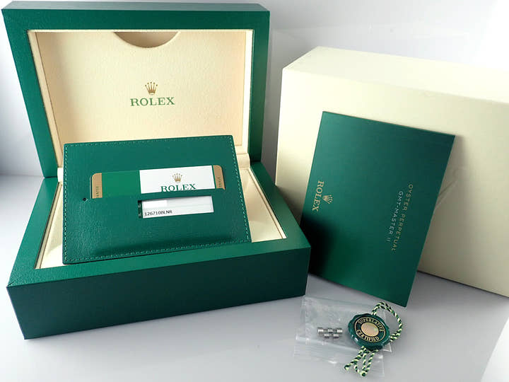 Rolex GMT-Master II Ref. 126710BLNR Stainless Steel Black Dial Jubilee Bracelet Pre-owned UF36J536