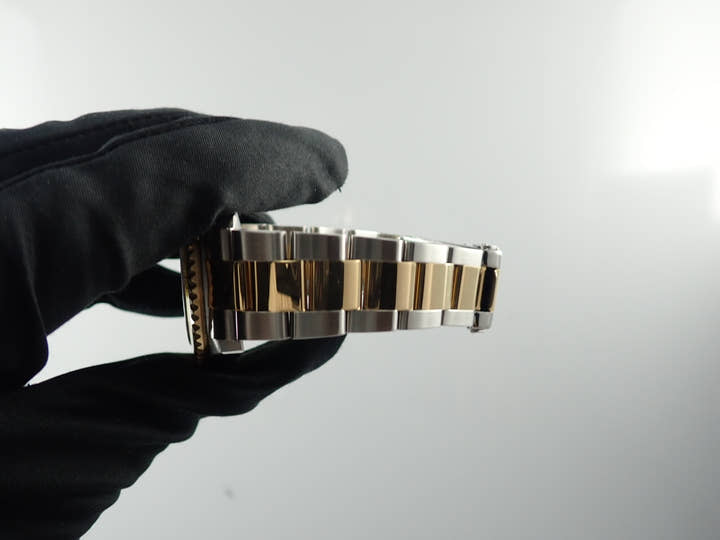 Rolex GMT-Master II Ref. 16713 Stainless Steel/Yellow Gold Brown Dial