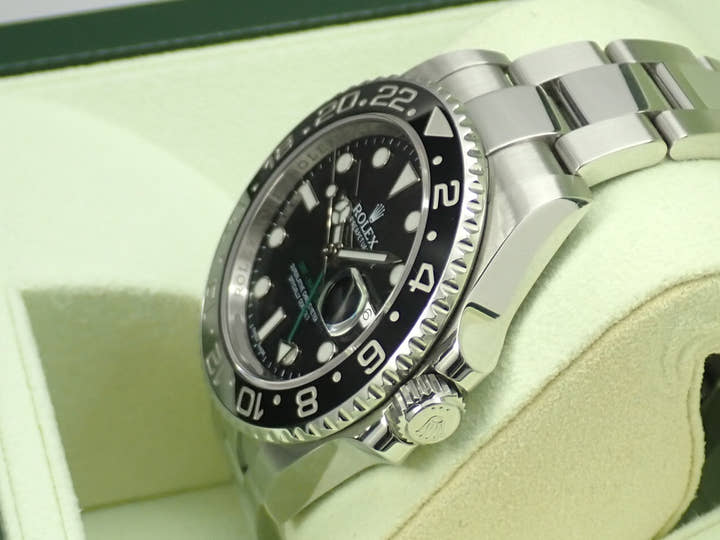 Rolex GMT-Master II Ref. 116710LN Stainless Steel Black Dial