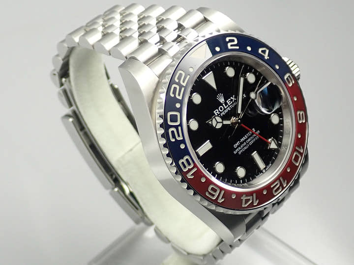 Rolex GMT-Master II Ref. 126710BLRO Stainless Steel Black Dial Jubilee Bracelet Pre-owned AP279105