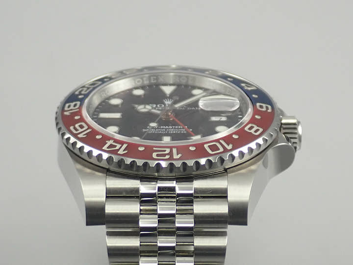 Rolex GMT-Master II Ref. 126710BLRO Stainless Steel Black Dial Jubilee Bracelet Pre-owned AP279105