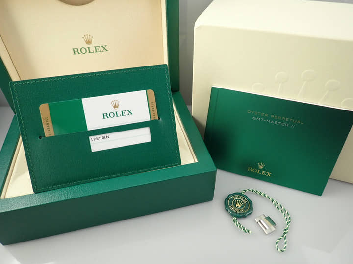 Rolex GMT-Master II Ref. 116710LN Stainless Steel Black Dial