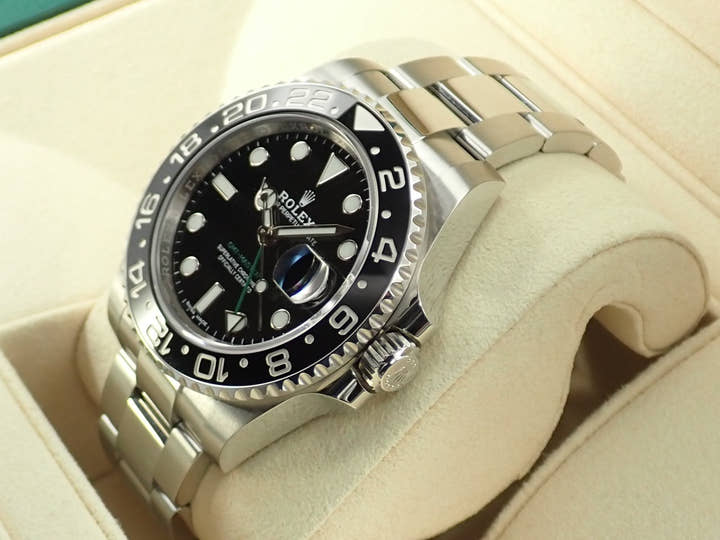 Rolex GMT-Master II Ref. 116710LN Stainless Steel Black Dial