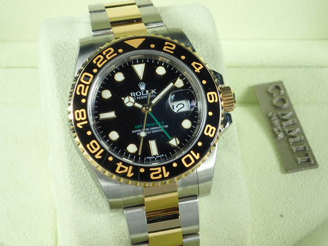 Rolex GMT-Master II Ref. 116713LN Black Dial, Unused, gmt-master2-22 Oyster Bracelet