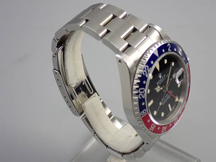 ロレックス GMTマスター Ref.16700 ステンレススチール ブラック文字盤 オイスターブレスレット