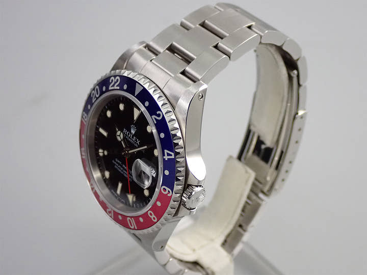 ロレックス GMTマスター Ref.16700 ステンレススチール ブラック文字盤 オイスターブレスレット