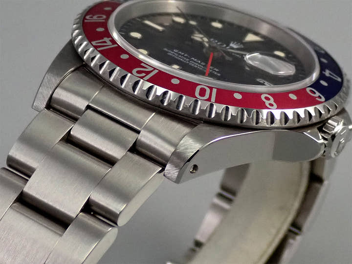 ロレックス GMTマスター Ref.16700 ステンレススチール ブラック文字盤 オイスターブレスレット