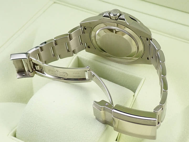 ロレックス GMTマスターII Ref.116759SANR ホワイトゴールド パヴェダイヤモンド文字盤 オイスターブレスレット