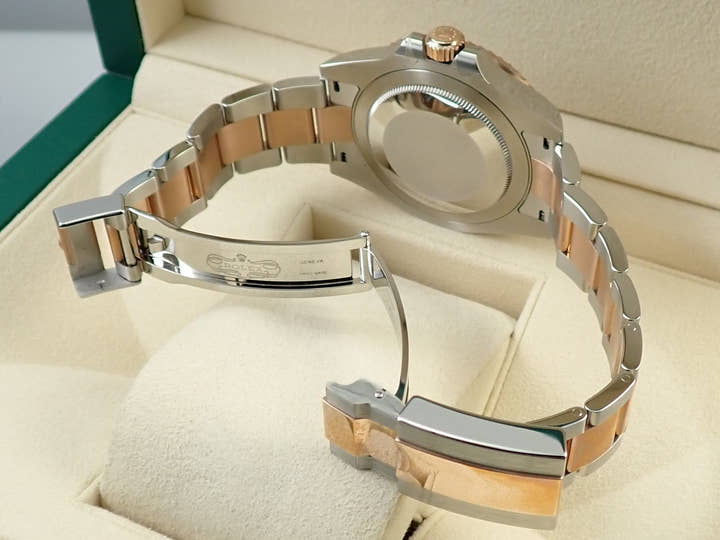 ロレックス GMTマスターII Ref.126711CHNR ステンレススチール/エバーローズゴールド ブラック文字盤 オイスターブレスレット