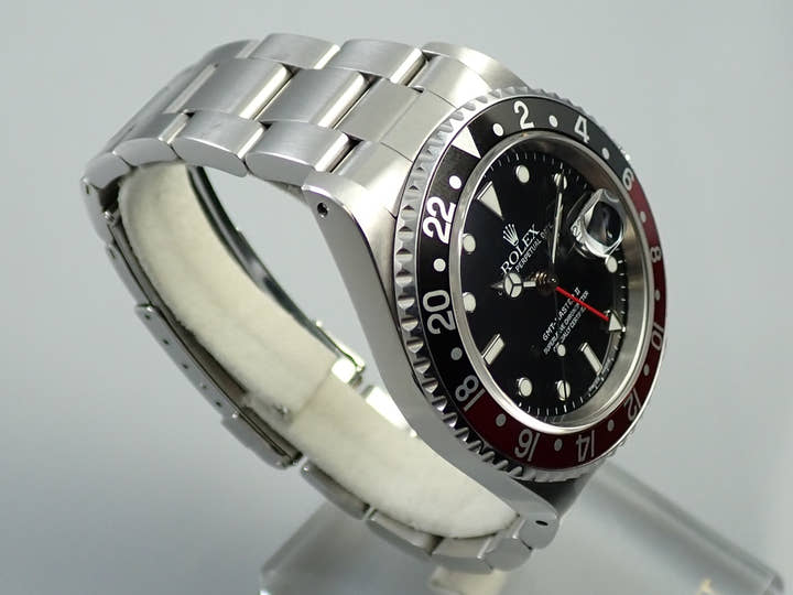 ロレックス GMTマスターII Ref.16710 ステンレススチール ブラック文字盤 オイスターブレスレット