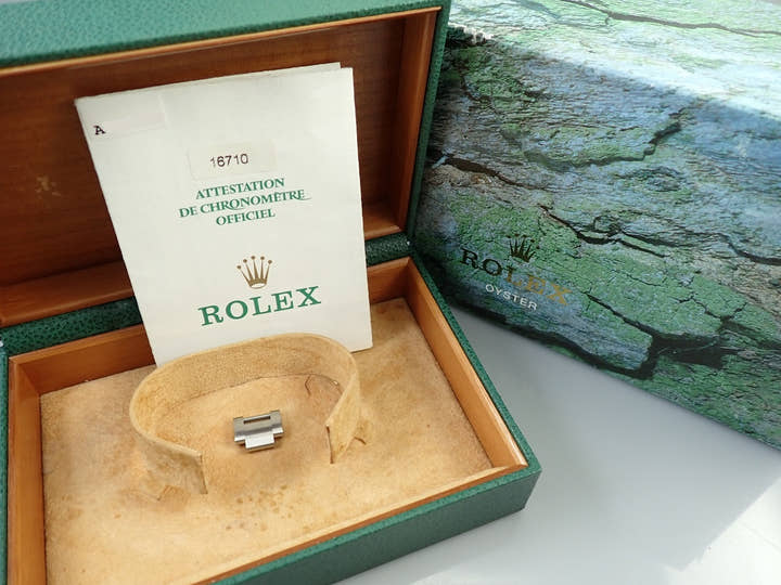 ロレックス GMTマスターII Ref.16710 ステンレススチール ブラック文字盤 オイスターブレスレット