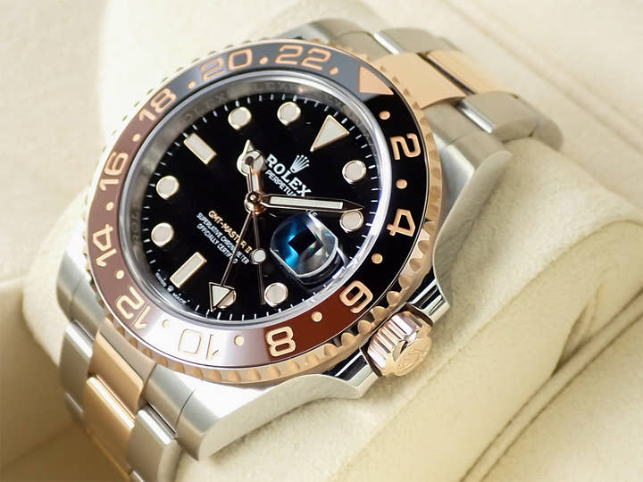 ロレックス GMTマスターII Ref.126711CHNR ステンレススチール/エバーローズゴールド ブラック文字盤 オイスターブレスレット