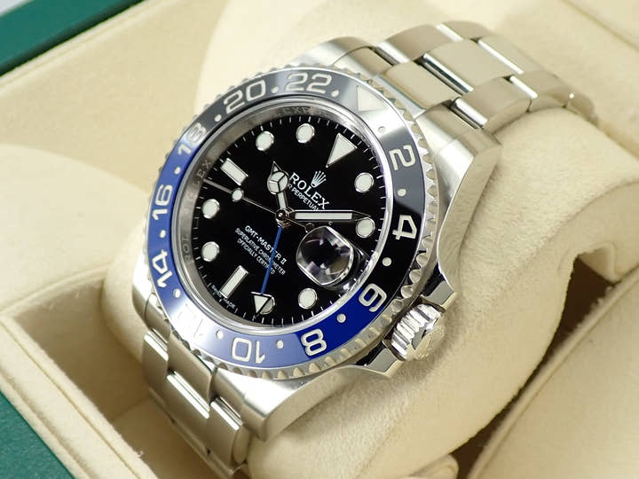 Rolex GMT-Master II Ref. 116710BLNR Stainless Steel Black Dial Oyster Bracelet