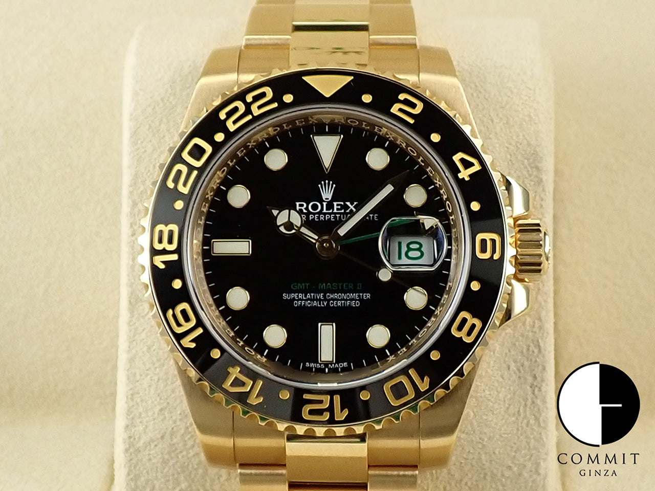 GMT-Master II Ref.116718LN (ID:MT65C735) | Rolex | 高級腕時計の