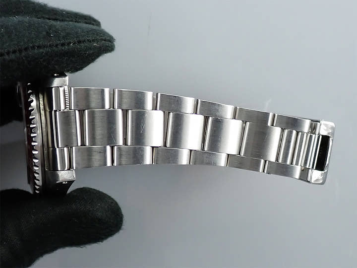 ロレックス GMTマスターII Ref.16760 ステンレススチール ブラック文字盤 オイスターブレスレット 中古 0JPYJAAW