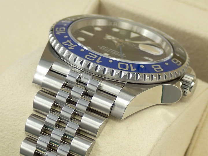 ロレックス GMTマスターII Ref.126710BLNR ステンレススチール ブラック文字盤 ジュビリーブレスレット 極美品 7WVFKFZL
