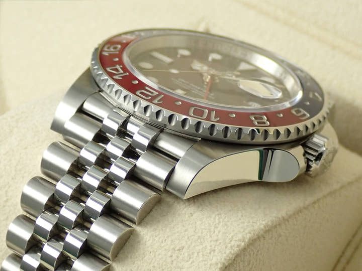 ロレックス GMTマスターII Ref.126710BLRO ステンレススチール ブラック文字盤 ジュビリーブレスレット 美品 L63C6201