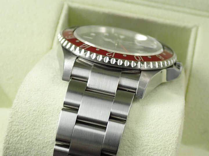 ロレックス GMTマスターII Ref.16710 ステンレススチール ブラック文字盤 オイスターブレスレット