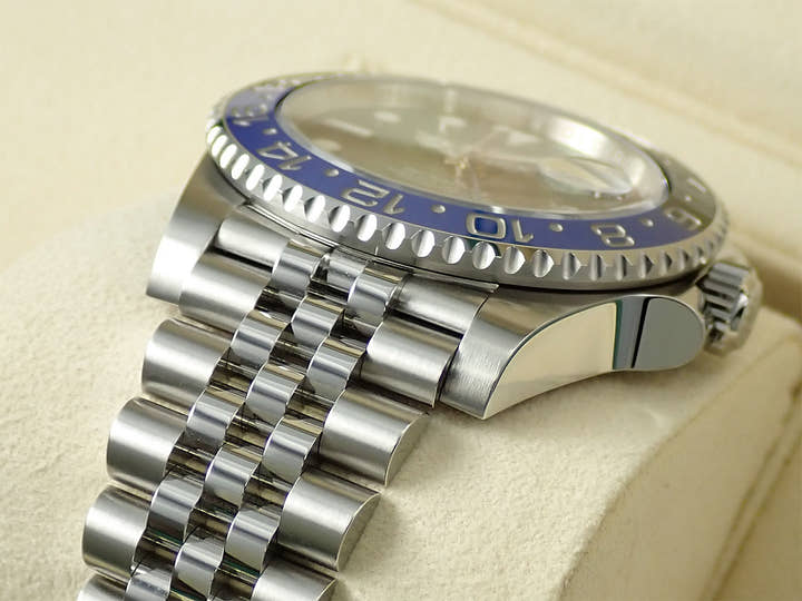 ロレックス GMTマスターII Ref.126710BLNR ステンレススチール ブラック文字盤 ジュビリーブレスレット 極美品 Y0K70751