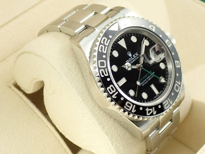 Rolex GMT-Master II Ref. 116710LN Stainless Steel Black Dial Oyster Bracelet