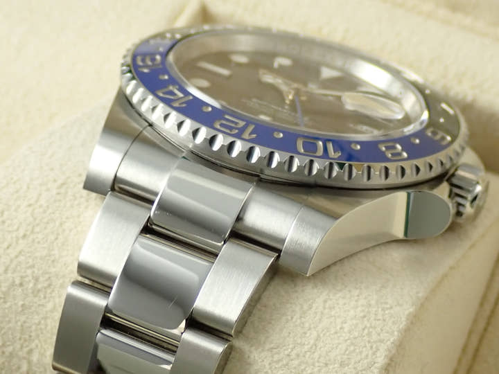 ロレックス GMTマスターII Ref.126710BLNR ステンレススチール ブラック文字盤 オイスターブレスレット