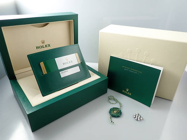 ロレックス GMTマスターII Ref.126710BLRO ステンレススチール ブラック文字盤 ジュビリーブレスレット 美品 6674HFVJ