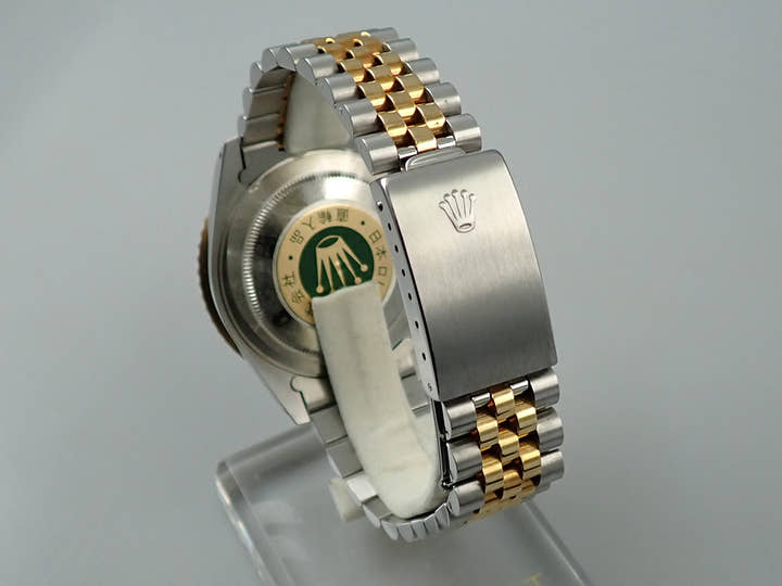 ロレックス GMTマスターII Ref.16713 ステンレススチール/イエローゴールド ブラック文字盤 ジュビリーブレスレット 美品 737WT06X