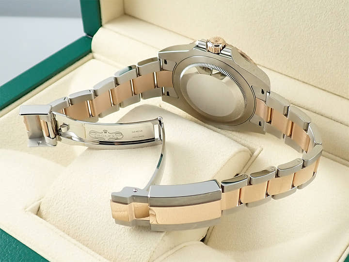 ロレックス GMTマスターII Ref.126711CHNR ステンレススチール/エバーローズゴールド ブラック文字盤 オイスターブレスレット オイスターブレスレット