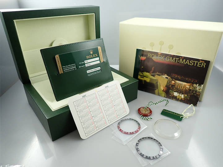 ロレックス GMTマスターII Ref.16710 ステンレススチール ブラック文字盤 オイスターブレスレット